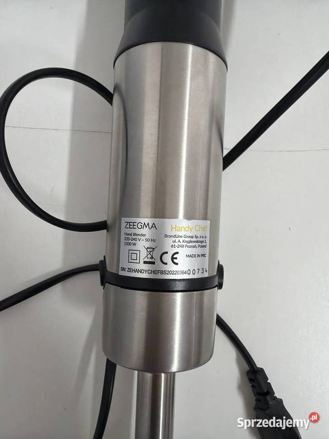 Blender ręczny Zeegma Handy Chef 1500 W korpus Głuchów Górny