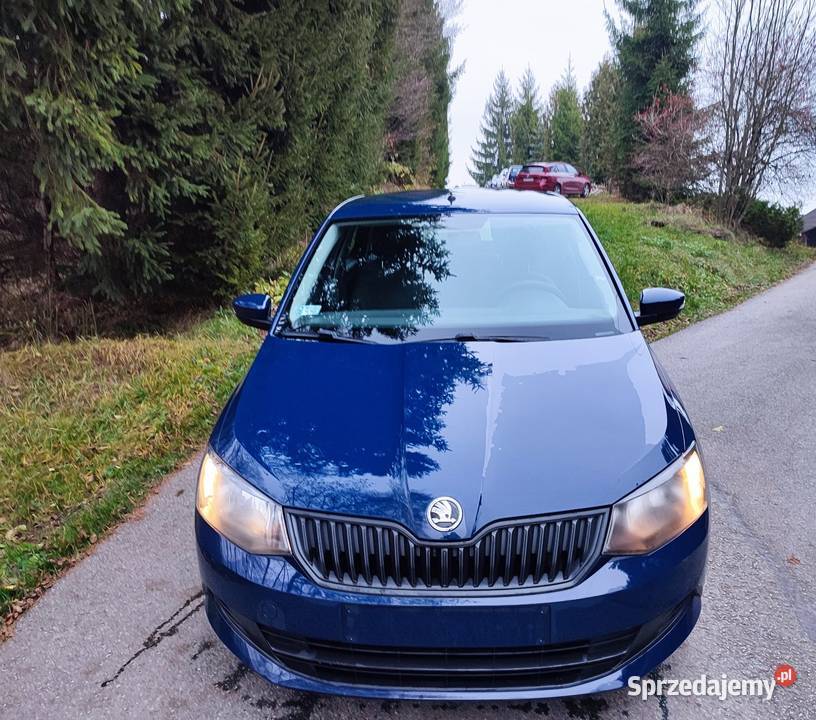 Ładna Skoda Fabia 10 MPI 2015 ten lepszy silnik Fabia Domaradz