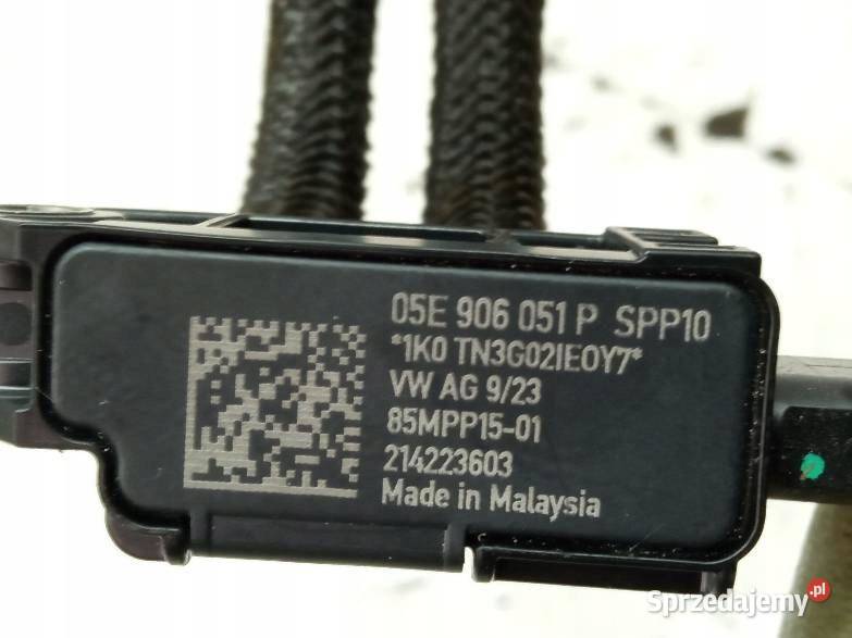 CZUJNIK SENSOR CIŚNIENIA SPALIN 05E906051P Skoda