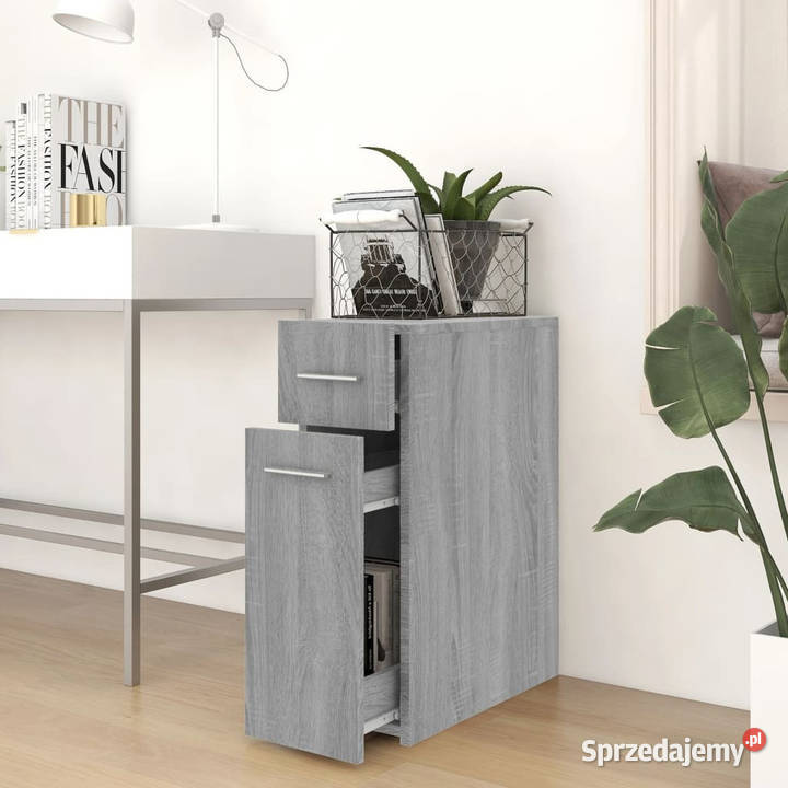 Szafka apteczna szary dąb sonoma 20x455x60 Pozostałe Warszawa