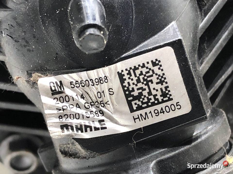 POMPA WODY Z MOCOWANIEM OPEL ASTRA K 55503988 12 podkarpackie