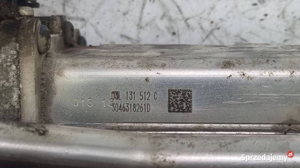 CHŁODNICZKA SPALIN SKODA FABIA II 03L131512CE kujawsko-pomorskie Lipno sprzedam
