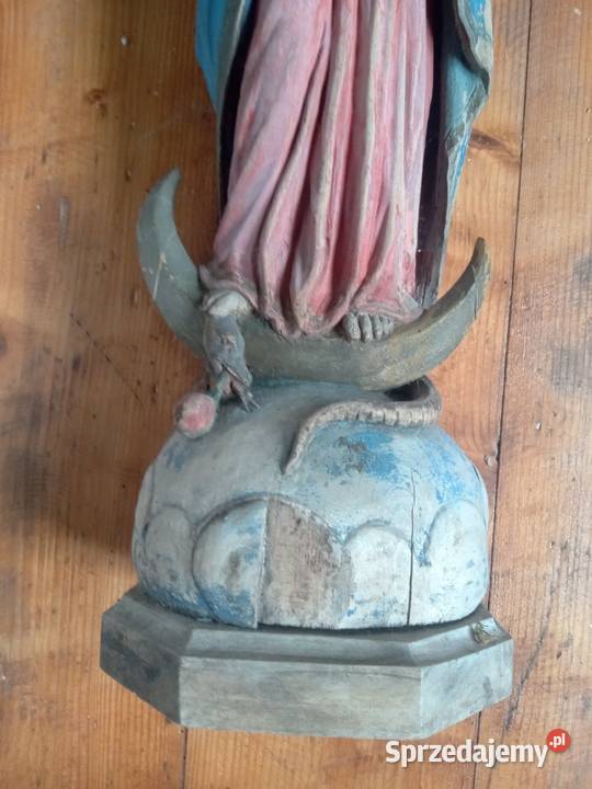 Stara figura drewniana Gdów sprzedam
