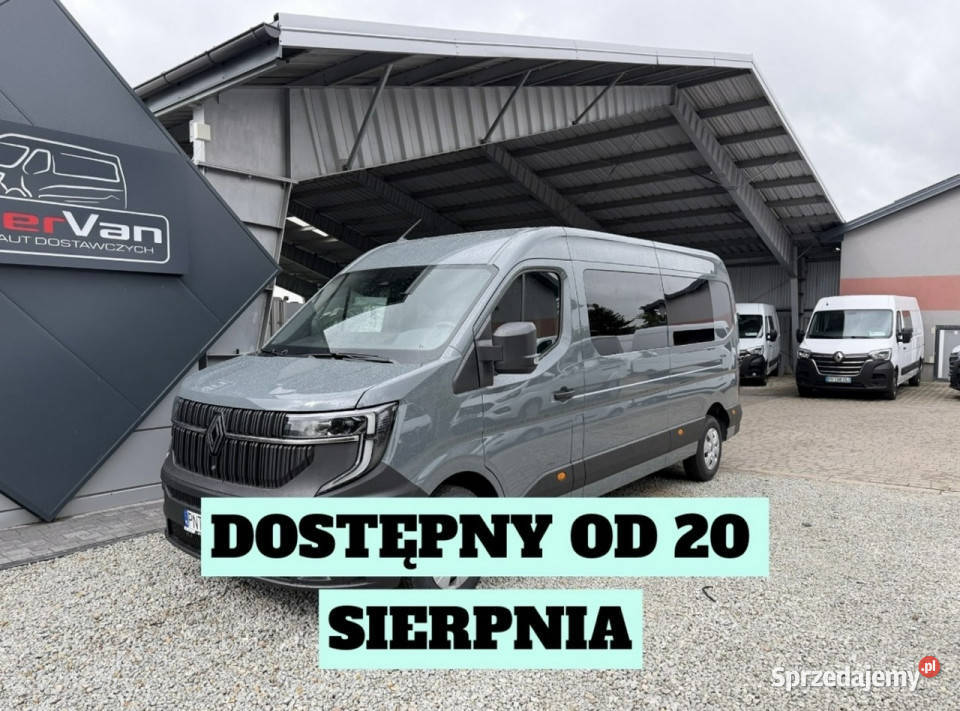 Renault Master 9 osobowy 2026r nowy 2lata czujnik deszczu Master mazowieckie Warszawa