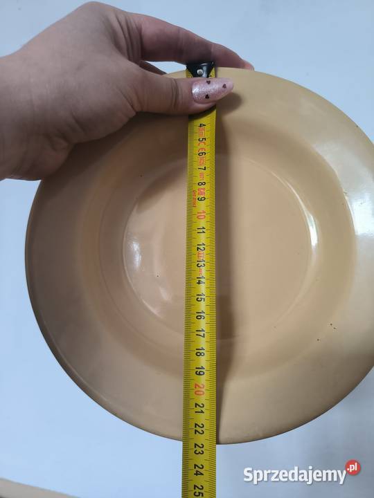 Komplet 10 solidnych talerzy głębokich kolor Talerze i talerzyki Wojcieszyn sprzedam