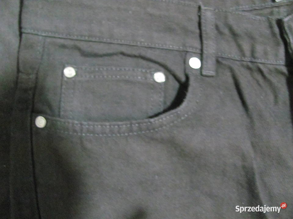 BooHoo MAN WYSOKIE SZTYWNE DŻINSY SLIM FIT r 34 Zamość