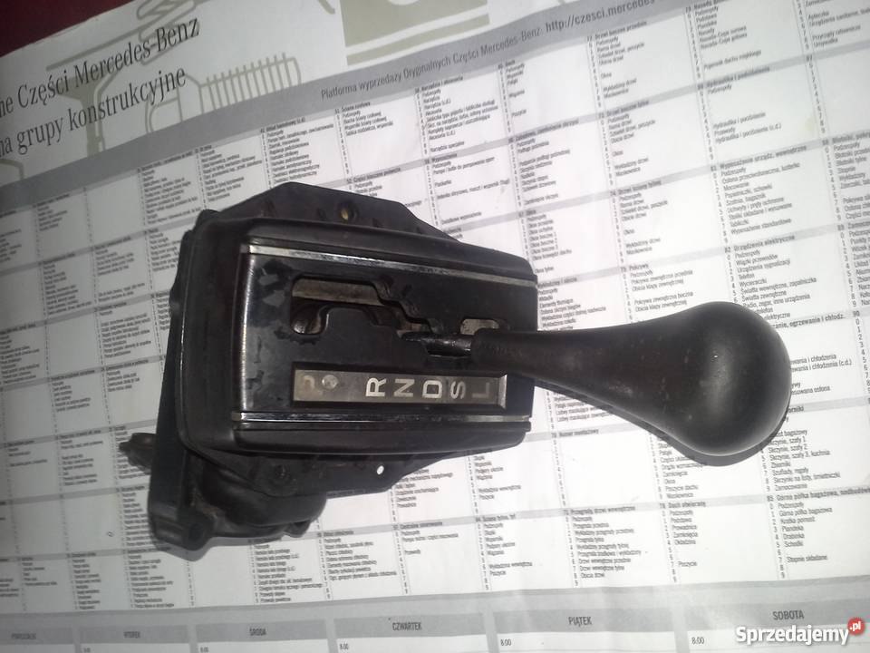 dźwignia wybieraka automat Mercedes W123 Częstochowa