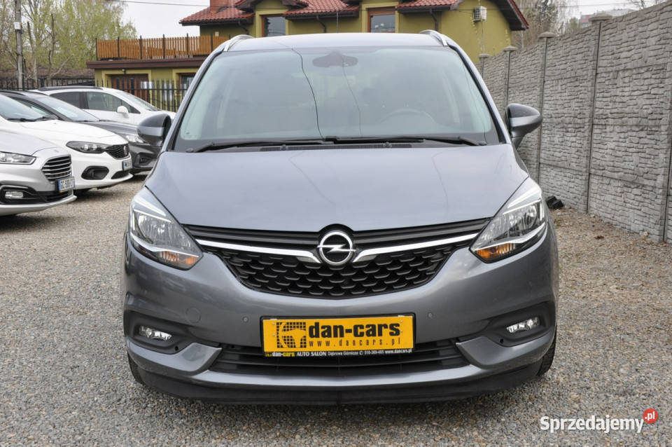 Opel Zafira 14 140 7 foteli LED Navi Kamera 140KM Dąbrowa Górnicza