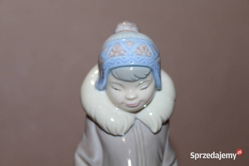 Figurka chłopca z niedźwiadkiem NAO Lladro 176 Szczecin