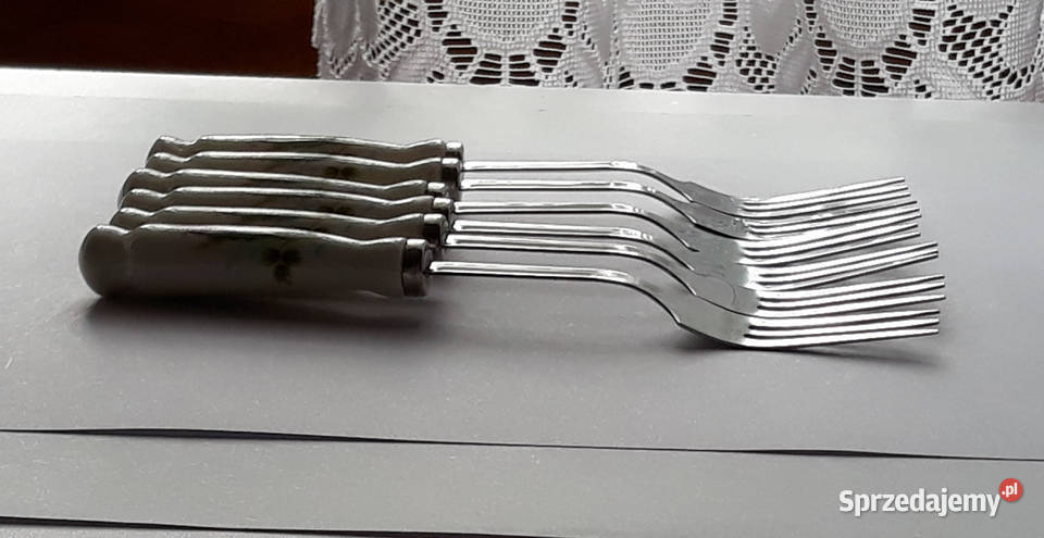 Widelczyki z ceramicznymi trzonkami ceramiczne Dąbrowa Górnicza
