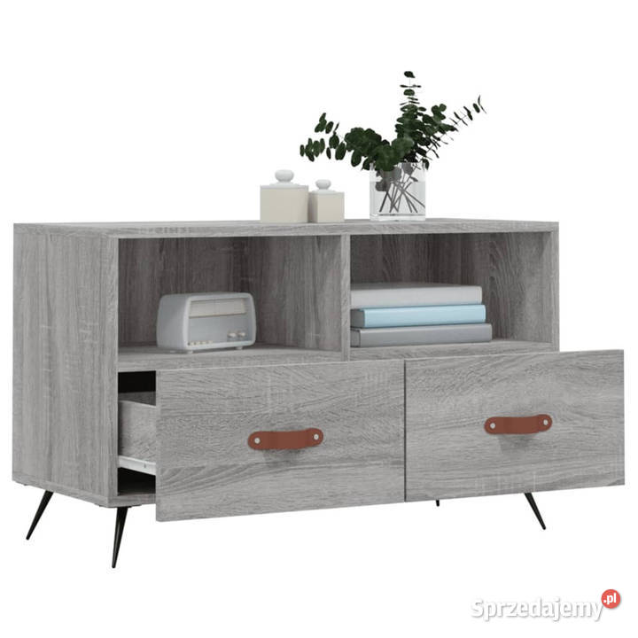 Szafka pod telewizor szary dąb sonoma 80x36x50 Warszawa