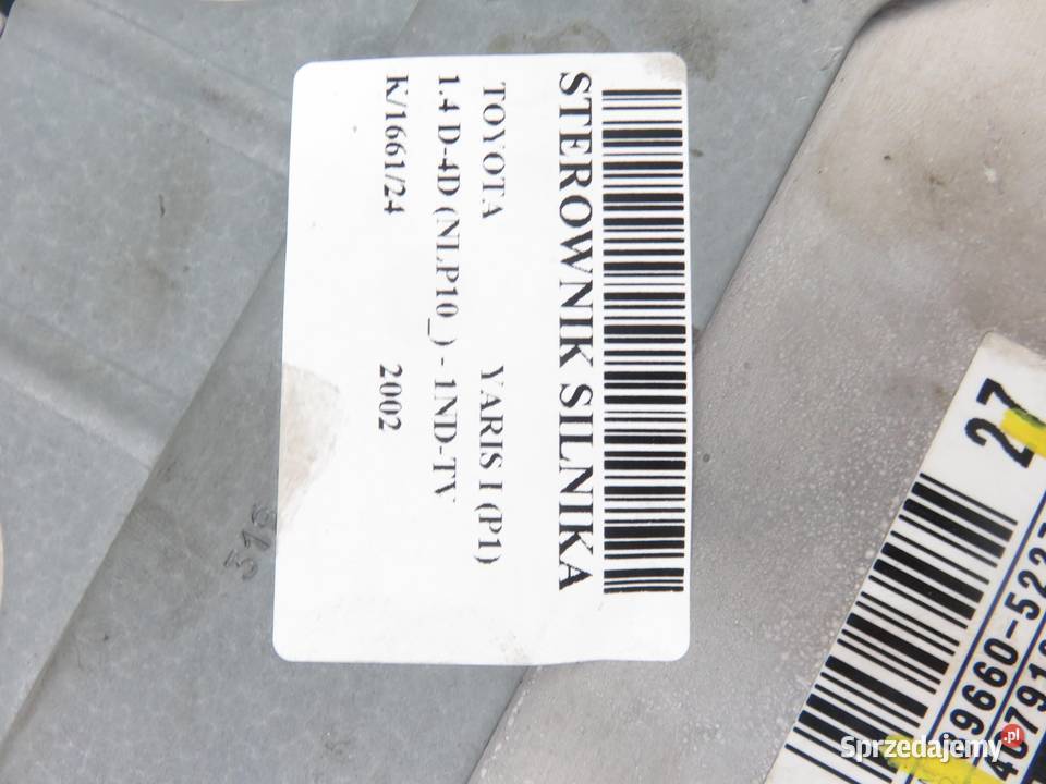 STEROWNIK TOYOTA YARIS 14 D4D 8966052270