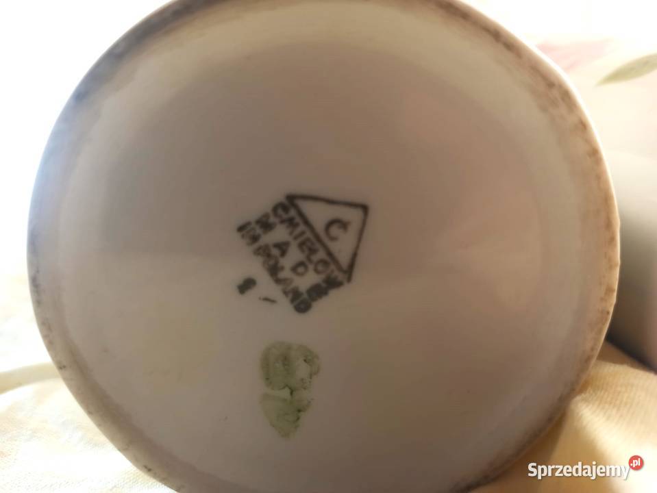 Stary ĆMIELÓW WAWEL porcelanowy wazon dzbanek Porcelana i szkło Bytom