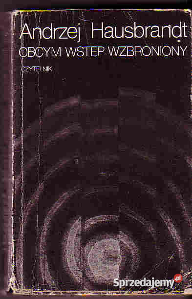 3871 OBCYM WSTĘP WZBRONIONY ANDRZEJ HAUSBRANDT Proza i poezja