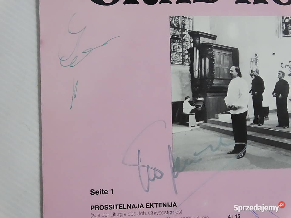 Płyta Winylowa LP Ural Kosaken Z AUTOGRAFAMI