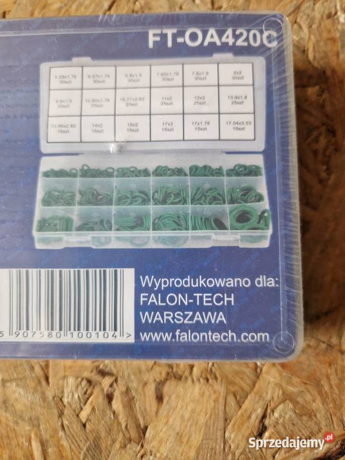 ZESTAW ORINGI DO KLIMATYZACJI 420el GUMOWE