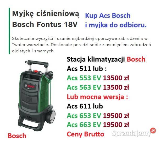Robinair z analizatorem stacja klimatyzacji Bielsko-Biała