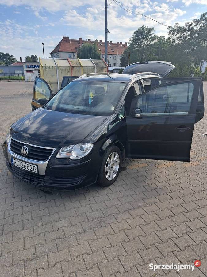 Volkswagen Touran 2008 wersja poliftowa nieuszkodzony Słubice
