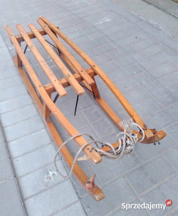 Sanki drewniane sprzedam