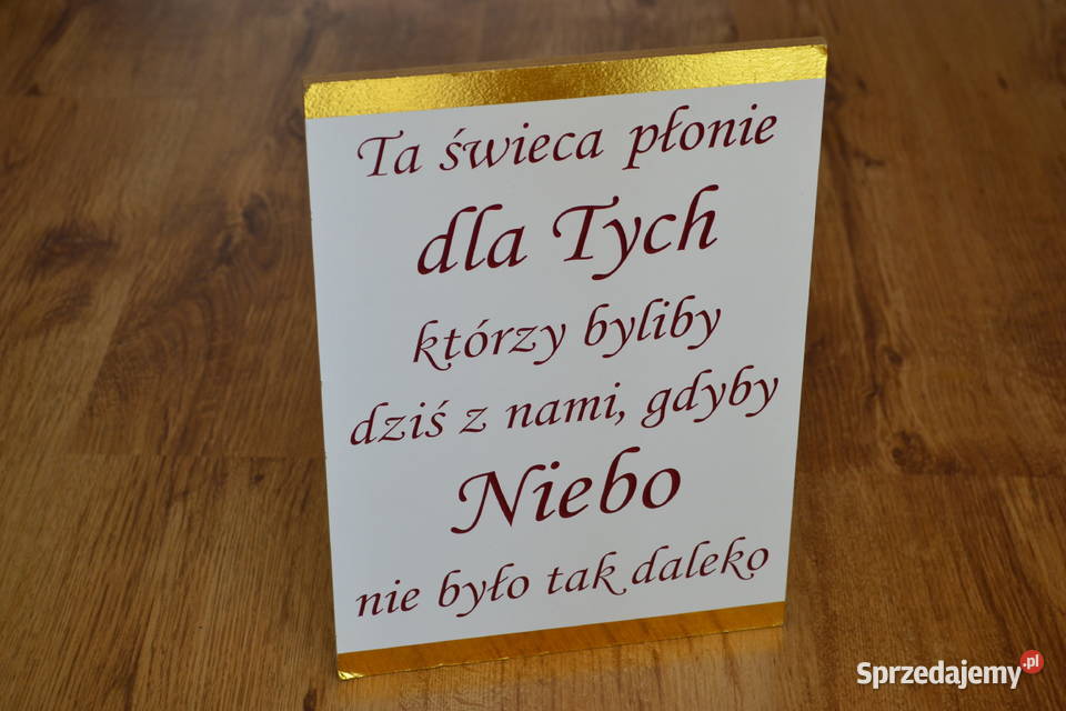 Tabliczki z Hymnem do Miłości do kościoła sali biały podkarpackie Rzeszów