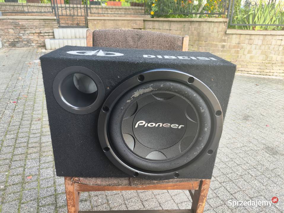 Skrzynia bassowa basowa tuba subwoofer Pioneer Głośniki Niegowonice