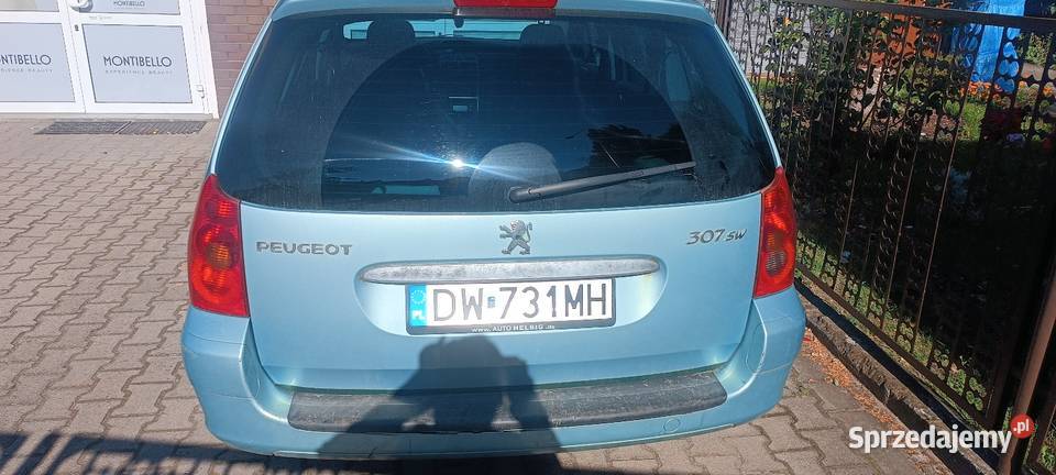 Peugeot 307 sprowadzony Wrocław