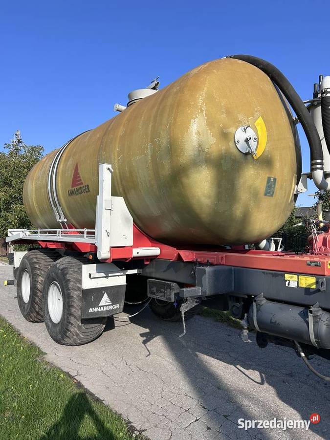 Beczkowóz Annaburger nieuszkodzony Mąkoszyn