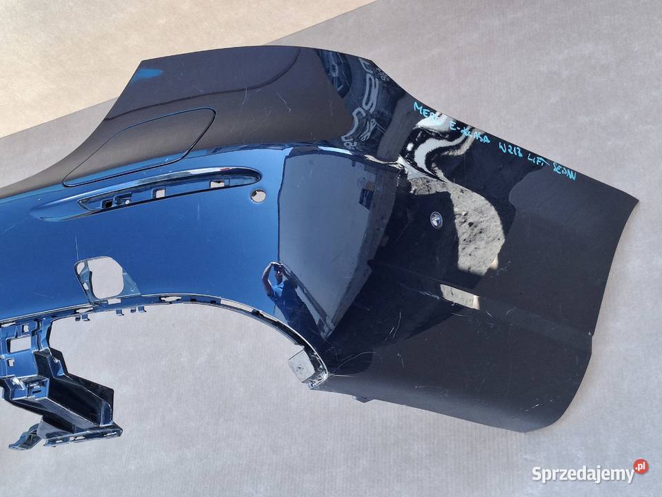MERCEDES EKLASA W213 LIFT SEDAN ZDERZAK TYŁ Bieleń