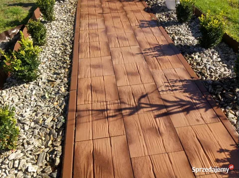 Pod basen płytki chodnikowe 30x30x3 do altany śląskie Suszec