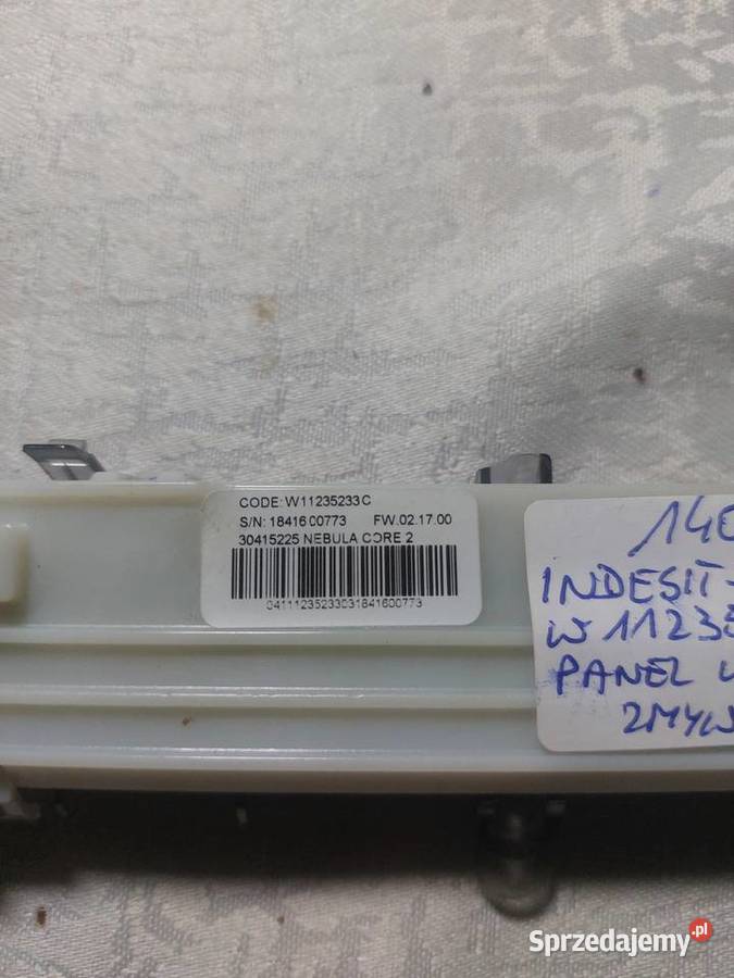 INDESIT ARISTON W11235233C PANEL WYSWIETLACZA Nowy Sącz sprzedam