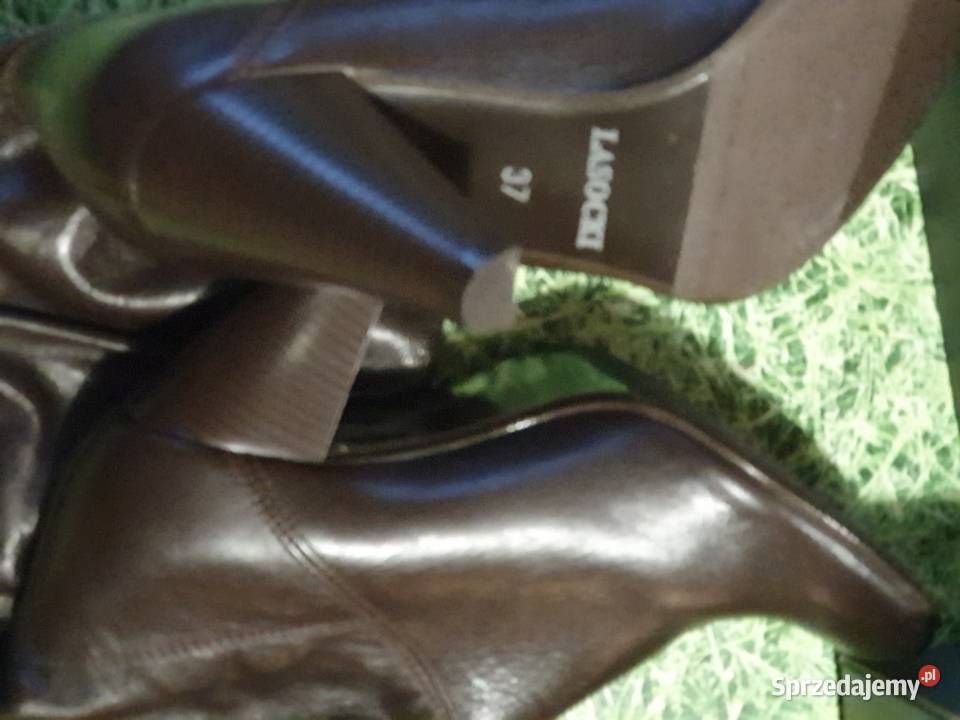 kozaczki damskie Lasocki mięka skóra 37 inna Gdynia sprzedam