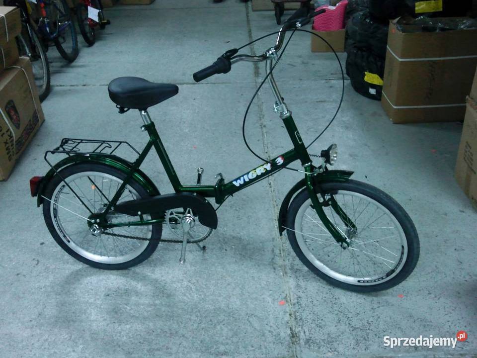 rower składany 20" 3 biegowy