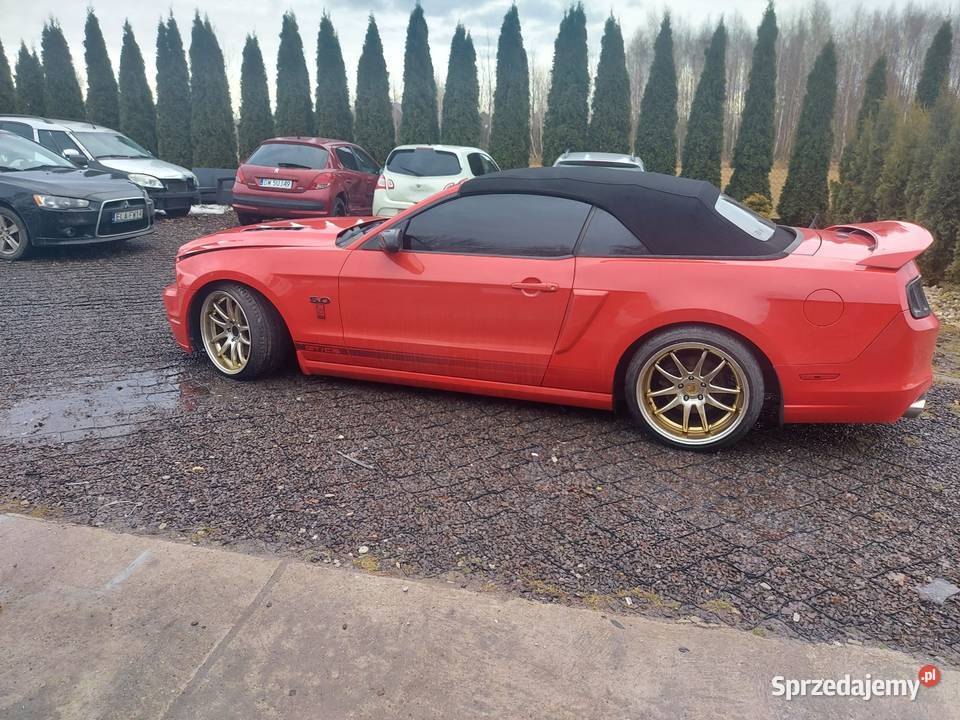 Mustang Gt California Special 2014r automat 430KM Motoryzacja Rososza