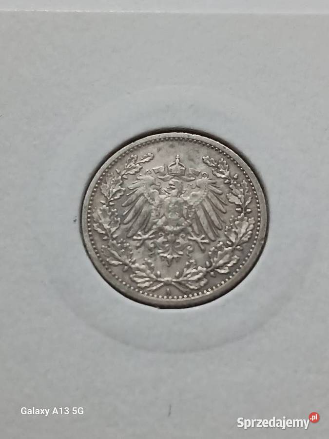 12 Marki Prusy 1913 r 1 mennica A wielkopolskie Konin