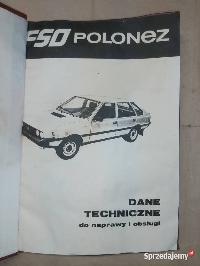 FSO Polonez Dane techniczne napraw samochodu Rok wydania 1988 mazowieckie