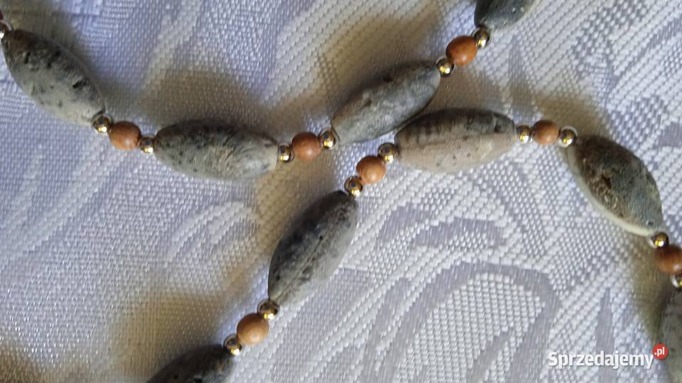 NASZYJNIK Z LAWY WULKANICZNEJ NATURE Naszyjniki Piła