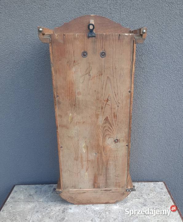 Stary zegar ścienny pokojowy KS sprawny film Tczew