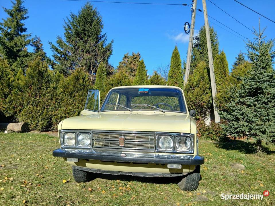 Klasyczne piękne włoskie auto Fiat 125 Special Kraśnik