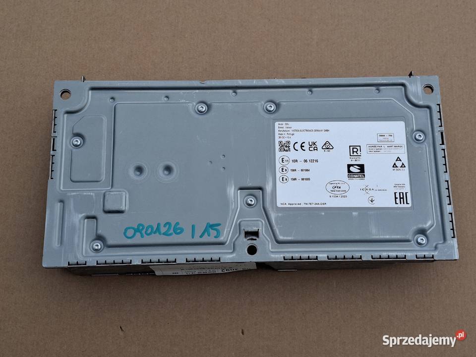 SCANIA EURO 6 STEROWNIK DDUADV DDU1 MODUŁ Bieleń