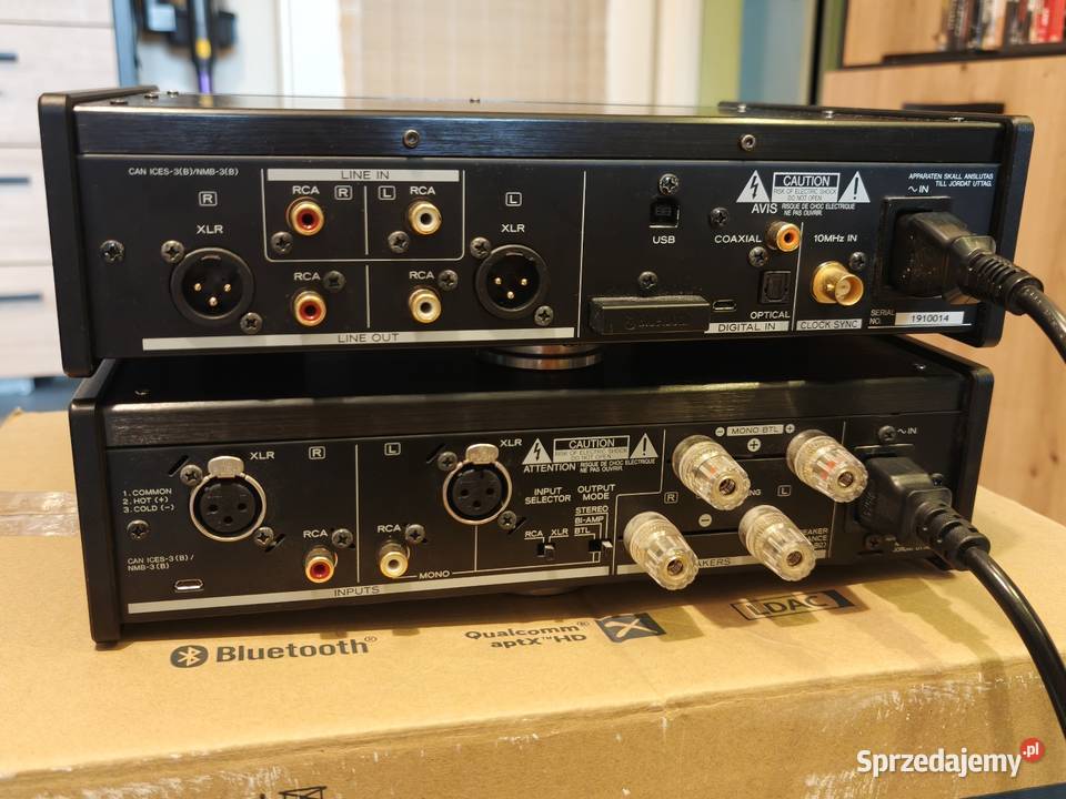 Zestaw stereo Teac UD505 AP505 Wzmacniacze i pokrewne