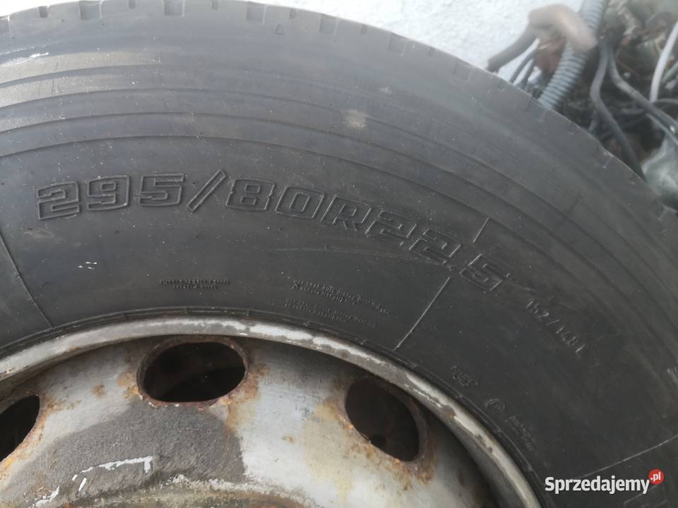 Opony z felgami kola 29580R225 Błaszki sprzedam
