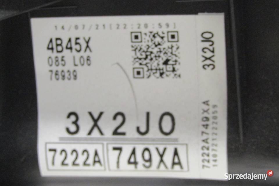 BOCZEK TAPICERKA DRZWI LEWY TYŁ TYLNA MITSUBISHI