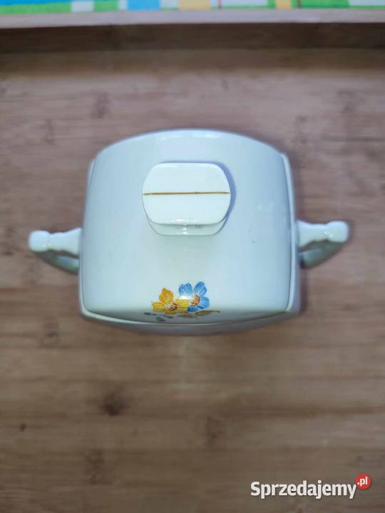 Ćmielów płaski cukiernica proj B Wendorf 193234 Białystok