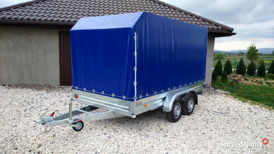 Przyczepka samochodowa 400x176 750 PRODUCENT burtowe Kowalewo Pomorskie