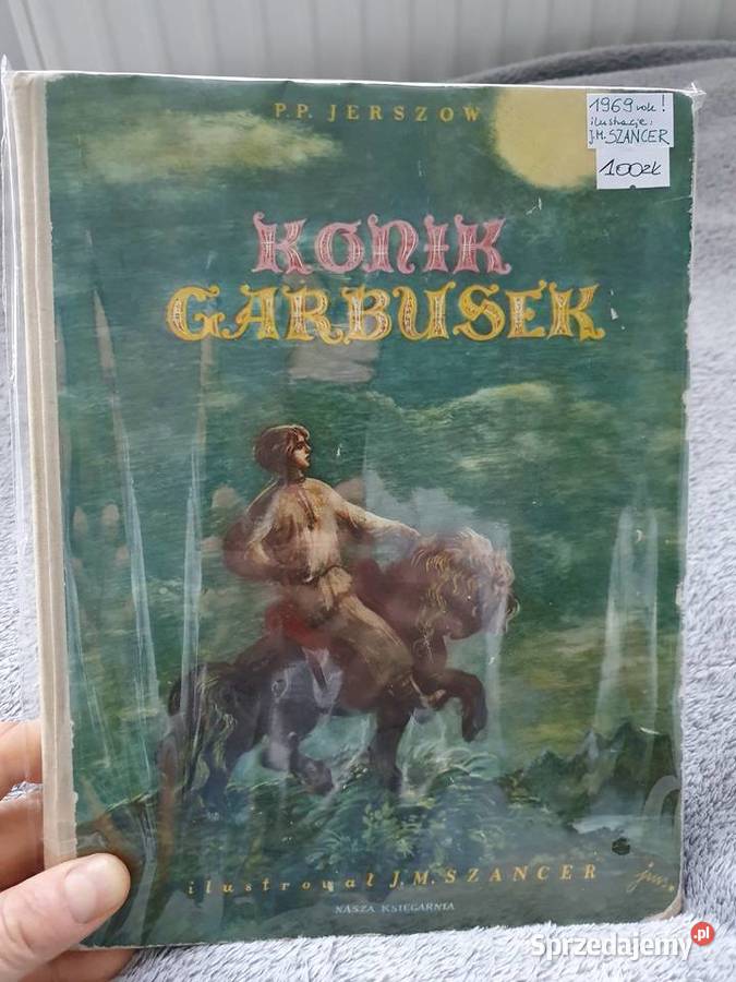 Konik Garbusek ilustracje Szancer 1969 pomorskie