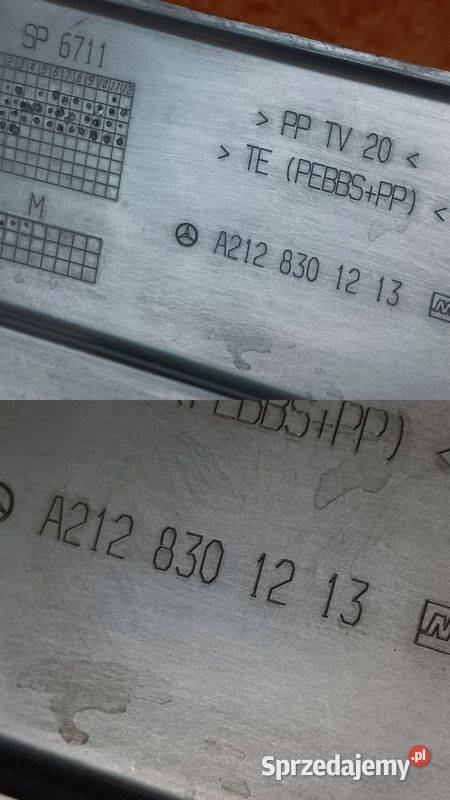 MERCEDES EKLASA W212 10 PODSZYBIE A2128301213 osobowe wielkopolskie Pleszew
