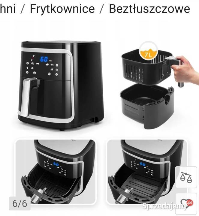 Frytkownica air fryer beztłuszczowa Rzeszów