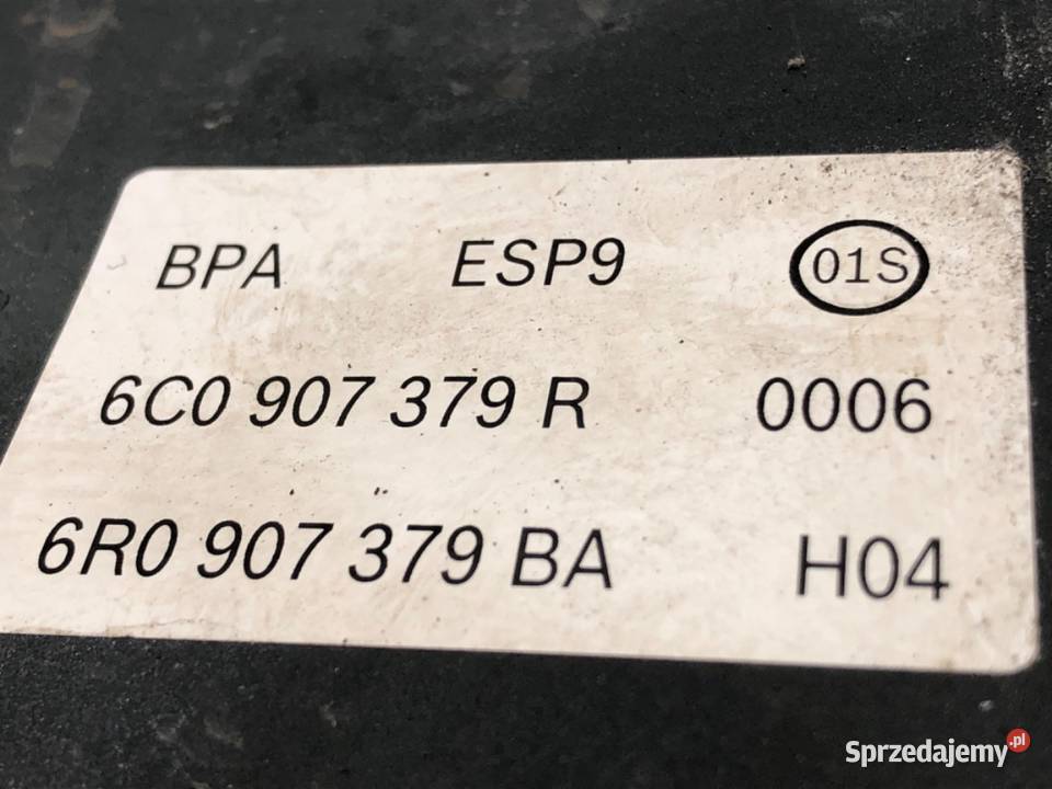 POMPA ABS SKODA FABIA III 6C0907379R 10 60 podkarpackie