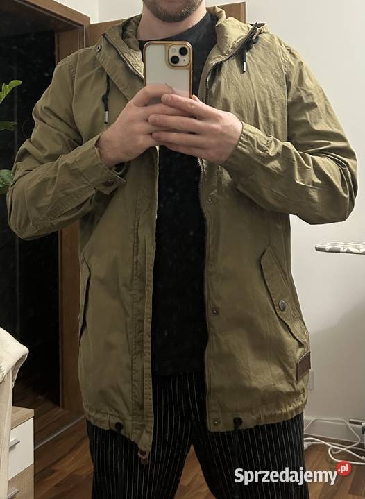 Kurtka parka wojskowa wiatrówka przeciwdeszczowa Płock sprzedam