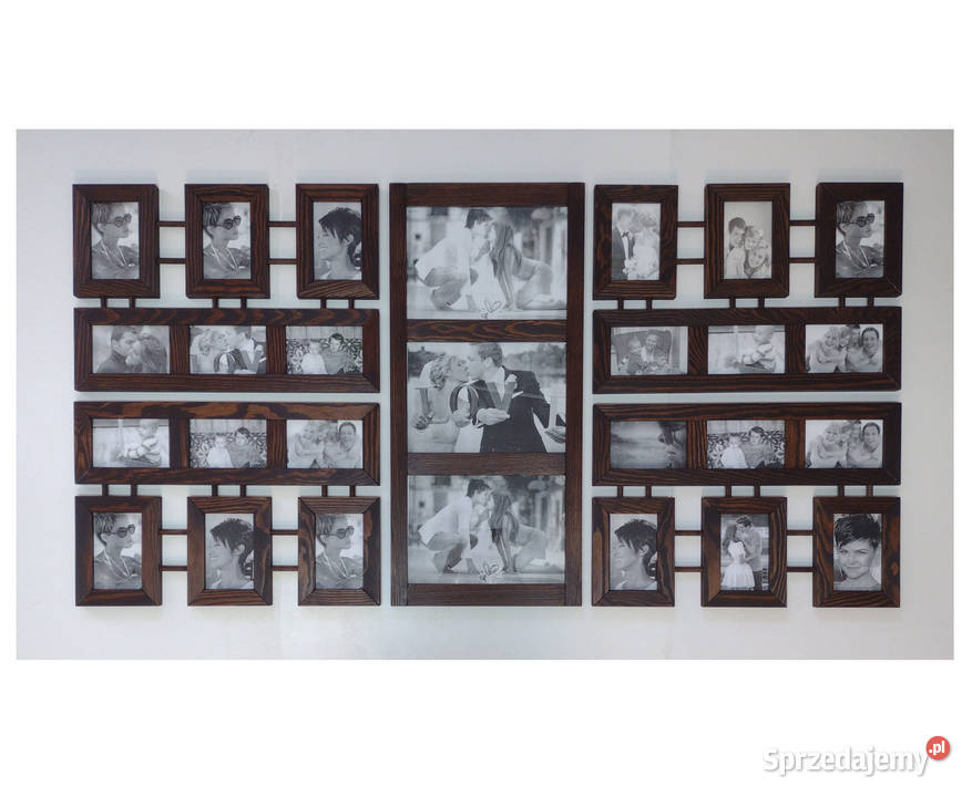 Galeria Multirama z drewna Ramka Na zdjęcia Foto Lublin sprzedam